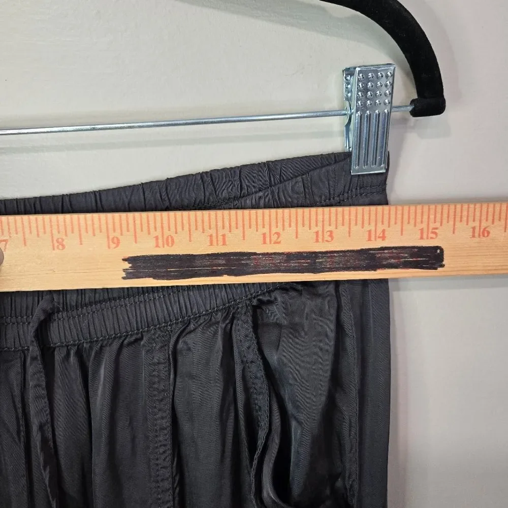 Aerie Dark Grey Women's Satin Cargo Pants